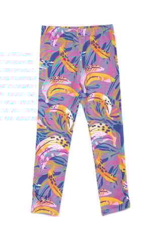 Legging Full Bloom - Blauw