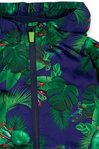 Windjack met Capuchon Supernatural - Blauw