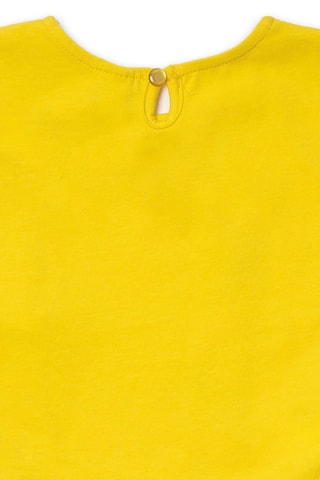 T-shirt Treasure Island - Geel