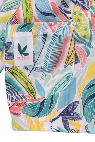 Jasje met capuchon Treasure Island - Blauw