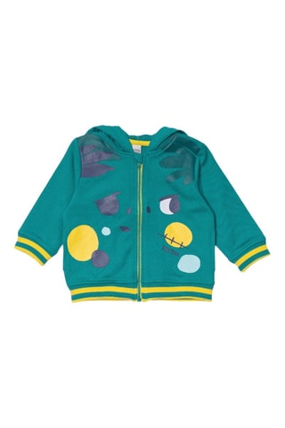 Sweat à capuche Treasure Island - Vert