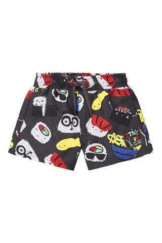 Zwemshort Hey Sushi - Zwart