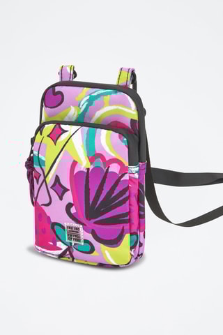 Schoudertas Flamingo Mood - Paars