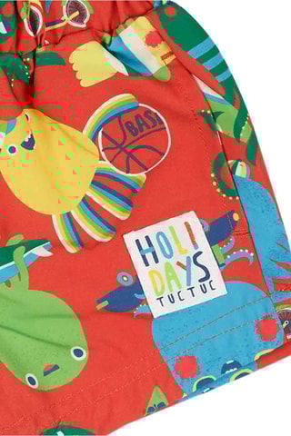 Zwemshort Holidays - Rood