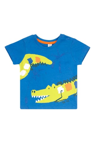 T-shirt Eco  Safari - Blauw