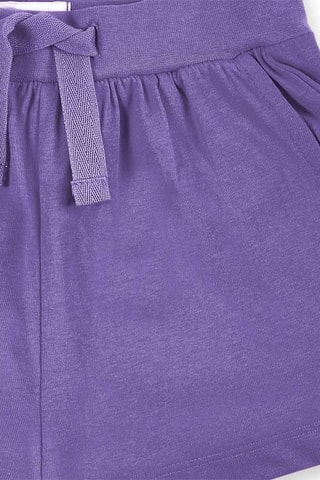 T-shirt en Short Summer Vibes - Zwart en paars