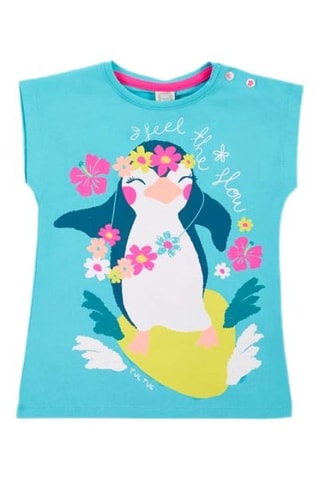 T-shirt Laguna Beach - Groen