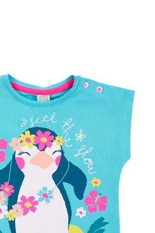 T-shirt Laguna Beach - Groen