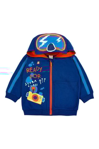 Sweat à capuche Salty Air - Bleu