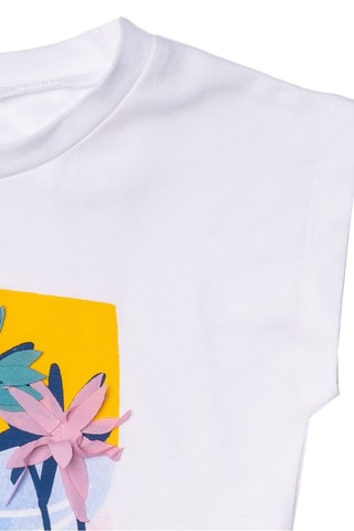 T-shirt Hello Playa - Wit