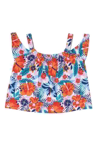 Top Hello Playa - Rood en blauw