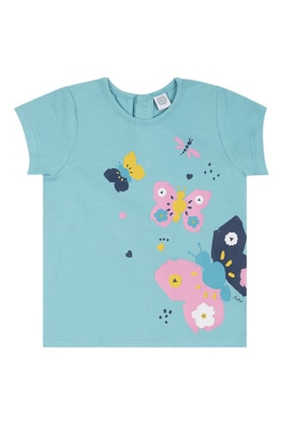 T-shirt Tiny Critters - Blauw