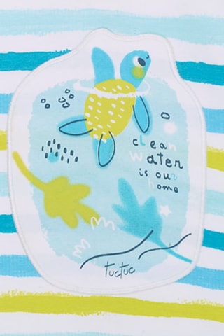 Pakje Turtles - Wit en blauw