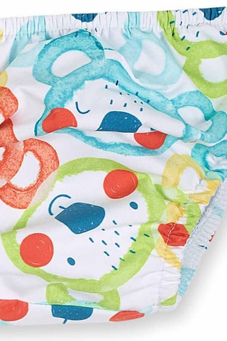 Bobhoedje en Bikinibroekje Sunday - Wit en geel