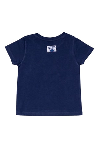 T-shirt Beach Day - Blauw