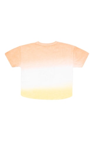 T-shirt Dip and Dye Beach Days - Oranje