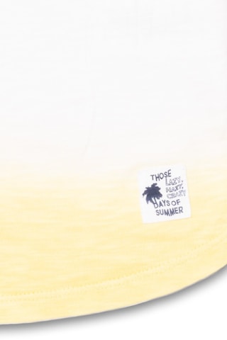 T-shirt Dip and Dye Beach Days - Oranje