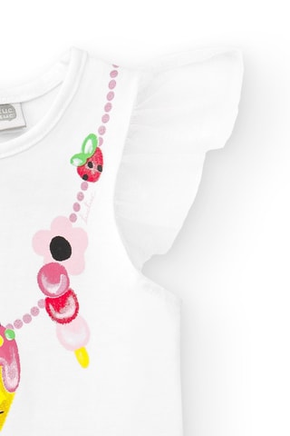 T-shirt Creamy ice - Wit