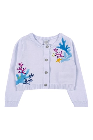 Vest Ocean Wonders - Wit en blauw