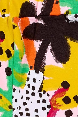 T-shirt en Short Banana Records - Wit en oranje