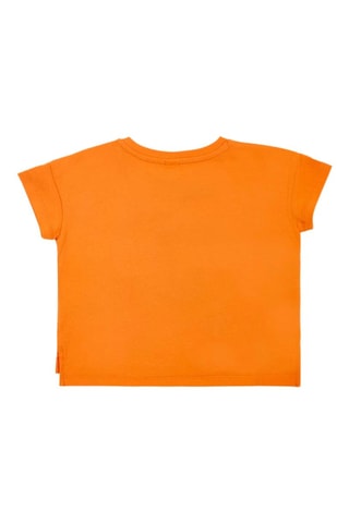 T-shirt Banana Records - Oranje