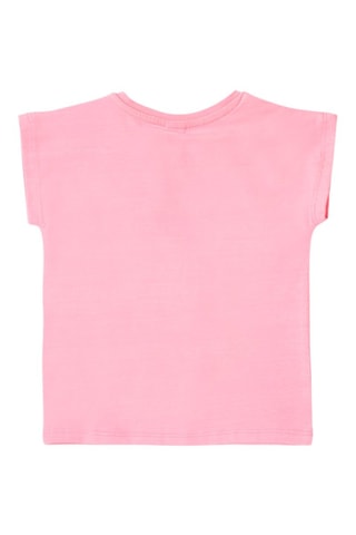 T-shirt Banana Records - Roze