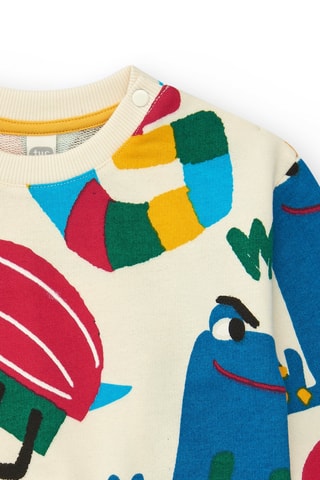 Sweat Happy Garden - Beige