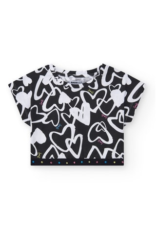 T-shirt The Summer Diary - Zwart