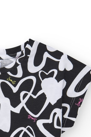 T-shirt The Summer Diary - Zwart