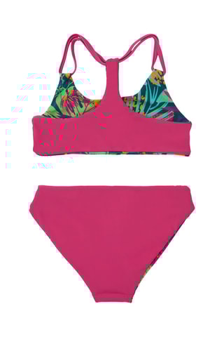 Dubbelzijdige Bikini Tropical Vibes - Roze