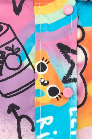 Windjack met Capuchon First have fun - Roze