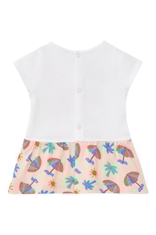 Jurk en Bloomer Tropical Summer - Roze