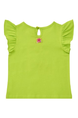 T-shirt Vacay Feelings - Geel