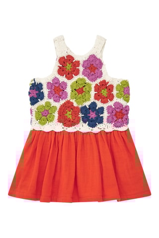 Jurk Trompe-l’œil Vacay Feelings - Rood