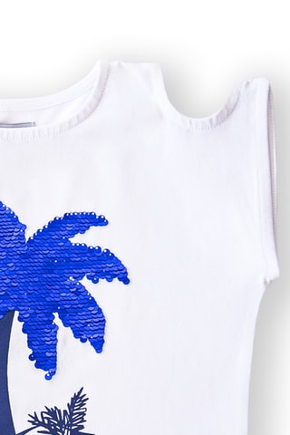 T-shirt Beyond The Beach - Wit