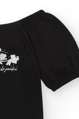 T-shirt Le Jardin - Zwart