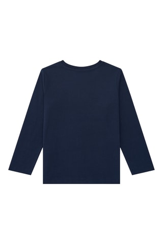 T-shirt Road trip - Blauw