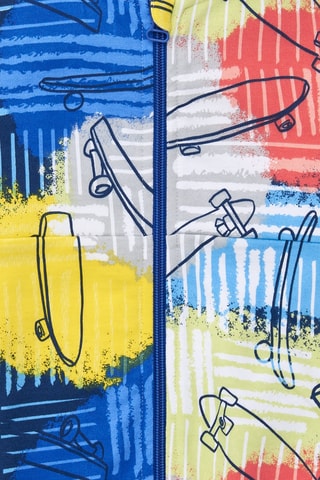 Sweat à capuche Keep on rolling - Bleu