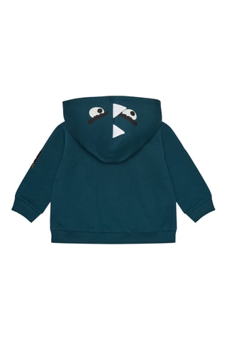 Sweat à capuche Say Cheese - Vert