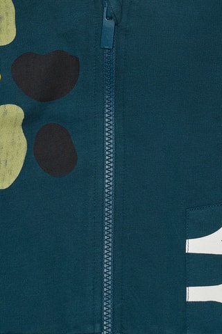 Sweat à capuche Say Cheese - Vert