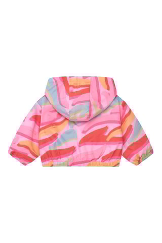 Jasje met Capuchon Tie and Dye Sunrise Is a Lemon - Roze