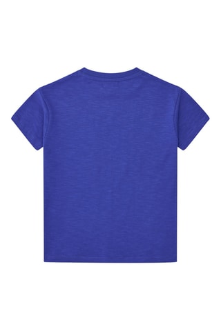 T-shirt Keep on rolling - Blauw