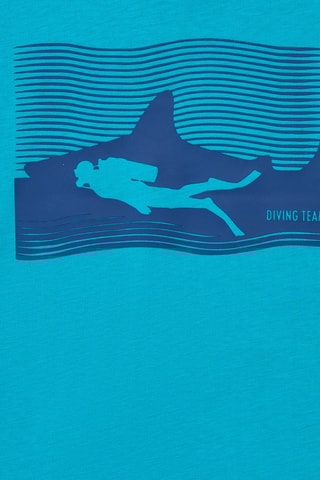 T-shirt Creatures of the deep - Groen