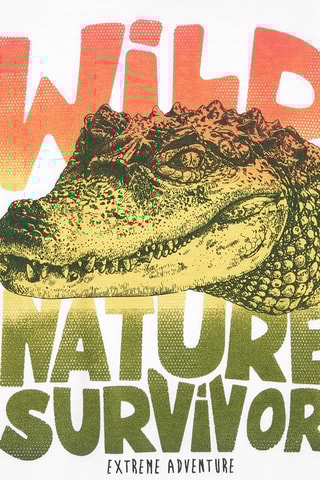 T-shirt Savage - Wit