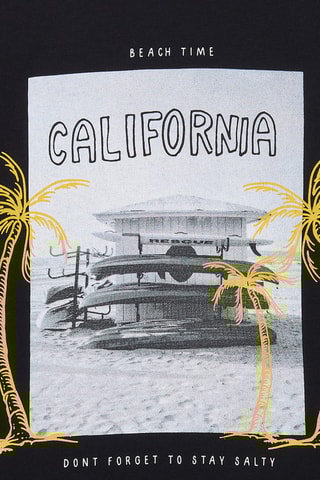 T-shirt Endless Summer - Zwart