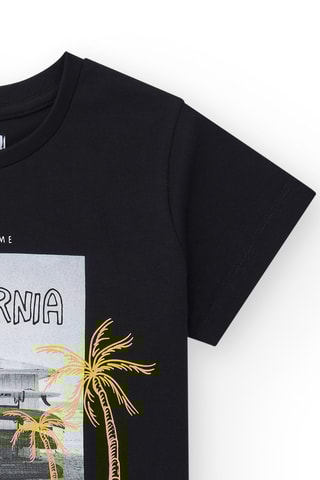 T-shirt Endless Summer - Zwart