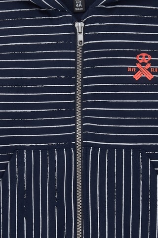 Sweat à capuche Creatures of the deep - Noir