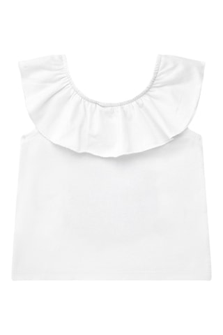 T-shirt Vacay Feelings - Wit