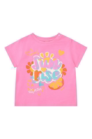 T-shirt Sunrise is a Lemon - Paars