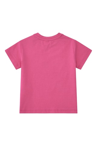 T-shirt Say Cheese - Roze